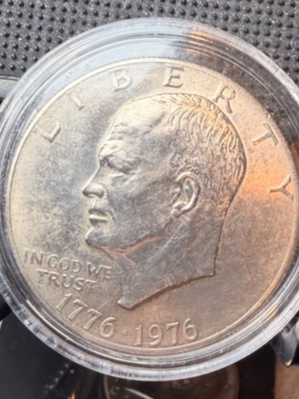1976 Bicentennial ART Eisenhower $1 US Coin